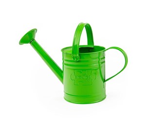 Utendørsleker - Bigjigs Green Metal Watering Can - BJ293