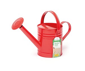 Utendørsleker - Bigjigs Red Metal Watering Can - BJ294