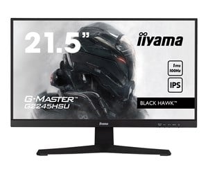 Skjerm - 22" iiyama G-MASTER Black Hawk G2245HSU-B2 - LED monitor - Full HD (1080p) - 22" - G2245HSU-B2