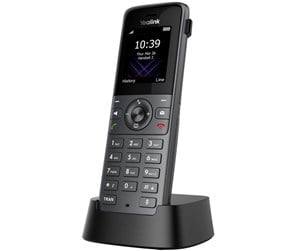 Telefon - Yealink W74H - cordless extension handset - with Bluetooth interface with caller ID - 3-way call capability - 1302008