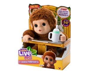 Figurer - Little Live Pets My Baby Monkey Mango - 26558