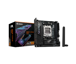 Hovedkort - GIGABYTE B850I AORUS PRO Hovedkort - AMD B850 - AMD AM5 socket - DDR5 RAM - Mini-ITX - B850I AORUS PRO