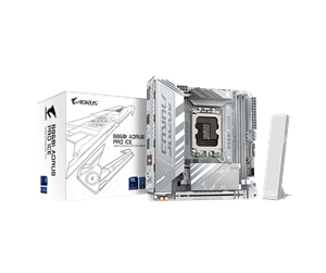 Hovedkort - GIGABYTE B860I AORUS PRO ICE Hovedkort - Intel B860 - Intel LGA1851 socket - DDR5 RAM - Mini-ITX - B860I AORUS PRO ICE