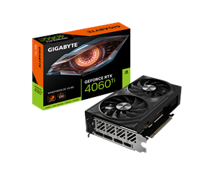 Grafikkort - GIGABYTE GeForce RTX 4060 Ti WindForce 2 V2 OC - 8GB GDDR6 RAM - Grafikkort - GV-N406TWF2OCV2-8GD