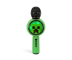 Mikrofon - OTL Minecraft PopSing LED Microphone - MC1240