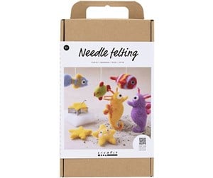 Arts & Crafts - Tilbehør - Creativ Company Craft Kit Needle Felting - Animals in Water - 977550