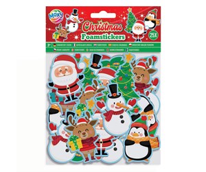 Hobbyartikler - Creative Craft Group - Xmas Foam Stickers - 800054