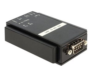 Nettverksadapter - DeLOCK Converter Ethernet LAN > Serial RS-232 - 62504