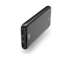 Nødlader - Hama Performance 10 Power Pack 10000 mAh 3 Outputs: USB-C 2x USB-A Anthracite Nødlader - Svart - 10000 mAh - 00201709