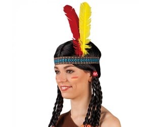 Kostymer - Boland Headband Indian - 44136