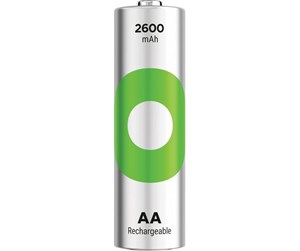 Batteri - GP ReCyko AA Battery 2600 mAh NiMH 4-Pack - 201246