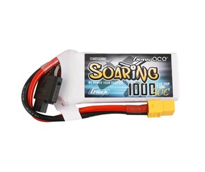 Fjernstyrt - Gens ace &Tattu G-Tech Soaring 1000mAh 7.4V 30C 2S1P XT60 - GEA102S30X6GT