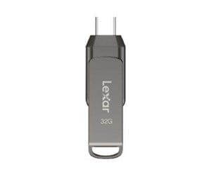 Minnepenn - Lexar JumpDrive Dual Drive D400 - 32GB - Minnepenn - LJDD400032G-BNQNG