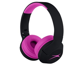 Hodetelefoner - Altec Lansing Kid Safe Wireless Over the Head ANC Headphone Black Out Pink - MZX4500-BOPNK-INT-6