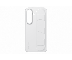 Mobil - Deksel og etui - Samsung Galaxy S25 Standing Grip Case - White - EF-GS931CWEGWW