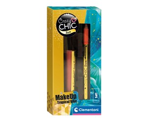 Kreative leker - Clementoni Crazy Chic Lip Gloss and Lip Pencil Tropical Vibe 2 pcs. - 18812