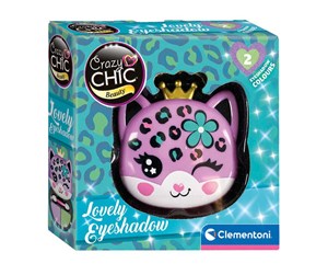 Kreative leker - Clementoni Crazy Chic Eyeshadow in Make-up Box Leopard - 18822