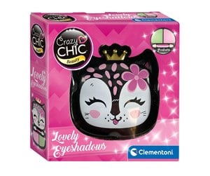 Kreative leker - Clementoni Crazy Chic Eyeshadow in Make-up Box Panther - 18809