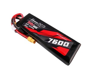 Fjernstyrt - Gens ace &Tattu G-Tech 7600mAh 7.4V 60C 2S2P Lipo Battery PC mat Battery - GEA762S60X6GT