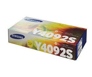 Printertilbehør blekk/toner - Samsung Yellow Toner Cartridge HP SU482A/CLT-Y4092S - 1K Pages ISO/IEC 19798 - Laser toner Yellow - SU482A