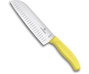 Kjøkkenredskaper - Victorinox Swiss Classic Santoku Knife - 17 cm - Yellow - V-6.85 26.17L8B