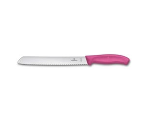 Kjøkkenredskaper - Victorinox Swiss Classic Serrated Bread Knife - 21 cm - Pink - V-6.86 36.21L5B