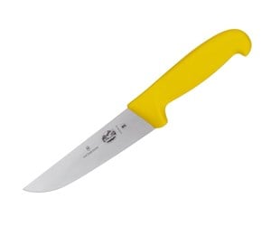 Kjøkkenredskaper - Victorinox Fibrox Butcher Knife - 16 cm - Yellow - V-5.52 08.16