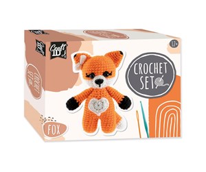 Arts & Crafts - Tilbehør - Creative Craft Group - Crochet kit Fox - CR1700/GE