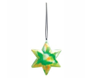 Kreative leker - Colorations Decorate your own Christmas Star Pendant Set of 12 pieces - 27EN03