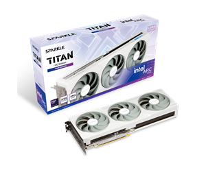 Grafikkort - Sparkle Arc B580 Titan Luna OC - 12GB GDDR6 RAM - Grafikkort - 1A1-S00428700G