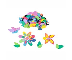 Kreative leker - Colorations - Self-adhesive Foam Figures Stickers 1000pcs. - CHPSHAPE