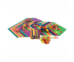 Kreative leker - Colorations - Classroom Foam Craft Set 914pcs. - CHFOAMPA