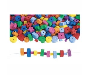 Kreative leker - Colorations - Foam Figures Bead Set 500pcs. - CHSOFTBE