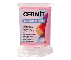 Byggesett - Creativ Company Cernit Modeling Clay Fuschia 56 grams - 78031