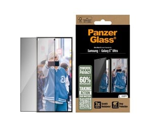 Mobil - Beskyttelsesglass - PanzerGlass Privacy Screen Protector Samsung Galaxy S25 Ultra | Ultra-Wide Fit - PGRPUWFG38488