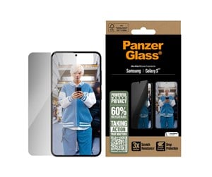 Mobil - Beskyttelsesglass - PanzerGlass Privacy Screen Protector Samsung Galaxy S25 | Ultra-Wide Fit - PGRPUWFG38388