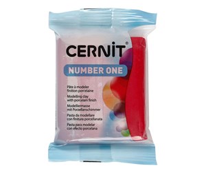 Byggesett - Creativ Company Cernit Modeling Clay Carmine Red 56 grams - 78013