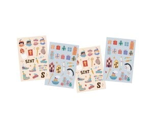 Hobbyartikler - Folat BV - Stickers Sinterklaas figures 49 pcs. - 65716