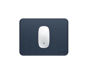 Musematte & Tilbehør  - Satechi Vegan-Leather Premium Mousepad - Blue - ST-LMPB