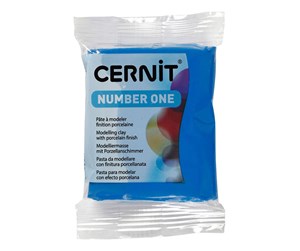 Byggesett - Creativ Company Cernit Modeling Clay Blue 56 grams - 78017