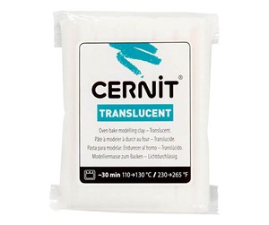 Byggesett - Creativ Company Cernit Modeling Clay Translucent 56 grams - 78033