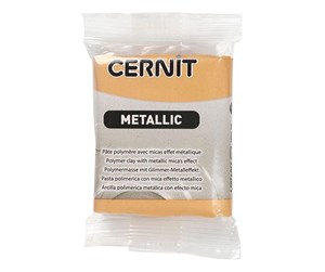 Byggesett - Creativ Company Cernit Modeling Clay Gold 56 grams - 78122