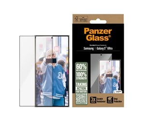 Mobil - Beskyttelsesglass - PanzerGlass Screen Protector Samsung Galaxy S25 Ultra | Ultra-Wide Fit - PGRNUWFG38488