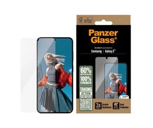 Mobil - Beskyttelsesglass - PanzerGlass Screen Protector Samsung Galaxy S25 | Ultra-Wide Fit - PGRNUWFG38388