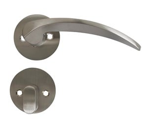 Beslag & Hengsler  - Home>it HOME It® door handle for external door stainless steel - 13350