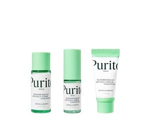 Gavesett - Purito SEOUL - Wonder Releaf Centella Mini Kit Unscented - 8809563100828