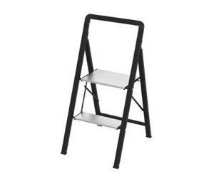 Verktøy - Home>it 2-rung step ladder height 89 cm H89 x W41 x thickness ONLY 4.8 cm - 58722