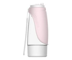 Hund - Dogness D10 438ml Travel Bottle + 2-in-1 Pet Bowl (light pink) - D10 Pink