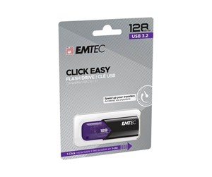 Minnepenn - Emtec B110 Click Easy 3.2 - 128GB - Minnepenn - ECMMD128GB113