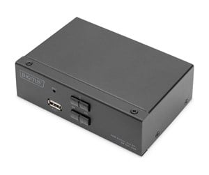 KVM-switch - DIGITUS - KVM / audio switch - 2 ports - DS-12851